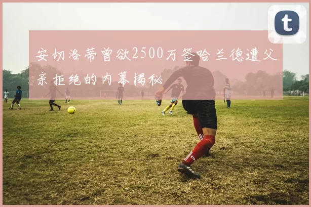 安切洛蒂曾欲2500万签哈兰德遭父亲拒绝的内幕揭秘